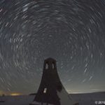 北天の星空と美しの塔 PENtAX K-S2, SIGMA 8-16mm F4.5 DC HSM